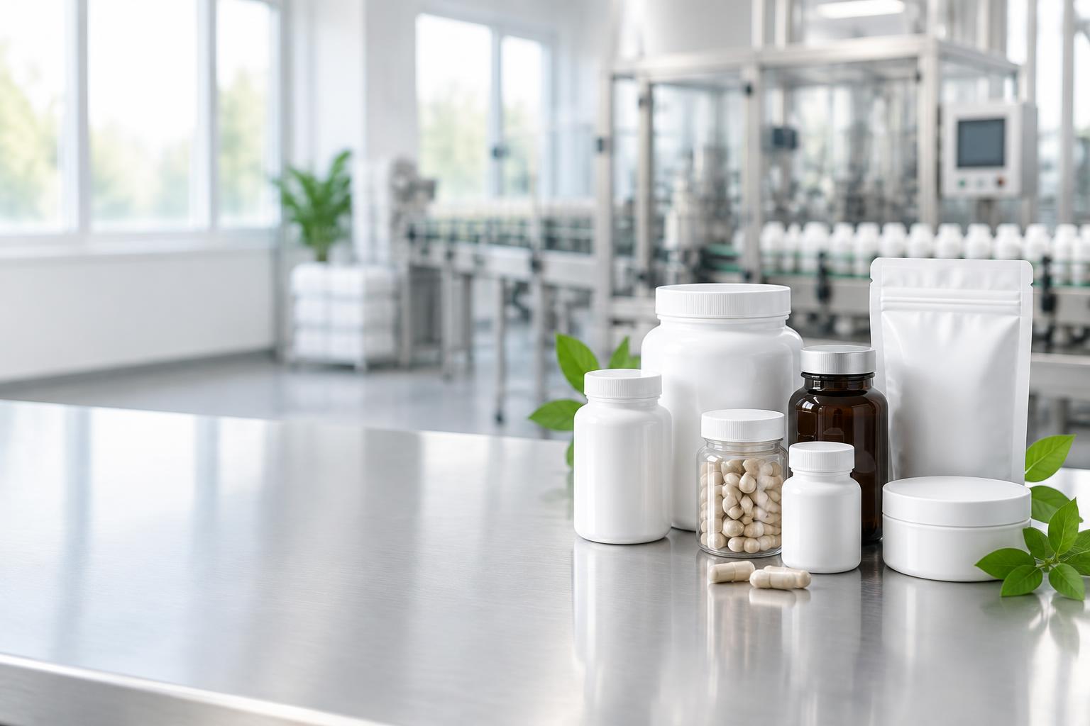Premium nutraceutical product packaging